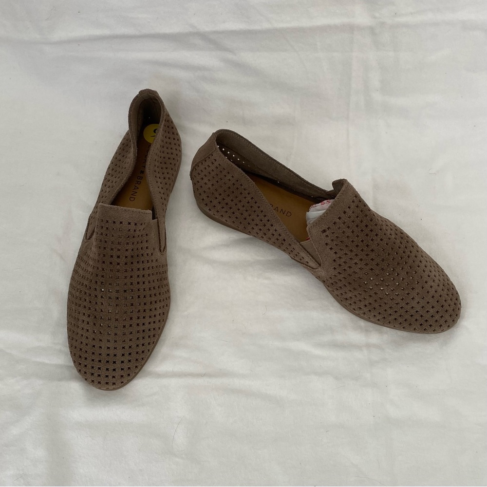 Lucky Brand Perforated Suede Oxford